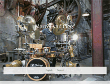 Tablet Screenshot of marcelvancleef.com